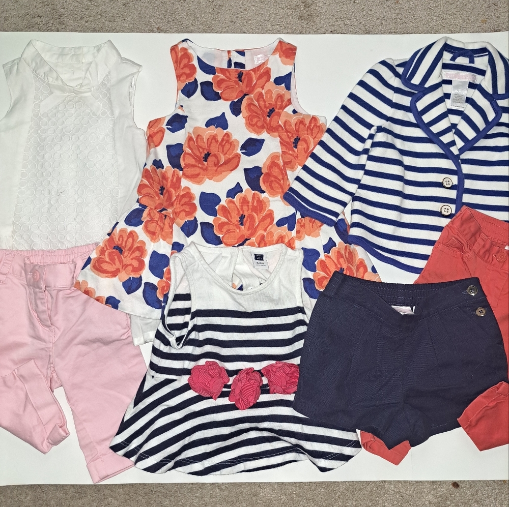 7pc Huge Sumer Nautical Janie Jack Lot
